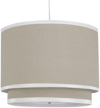 Oilo Solid Double Cylinder Light, Taupe