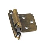 Review Laurey  / Laurey No Inset Self-Closing Hinge - Antique Brass