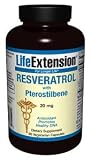 Life Extension Resveratrol with Pterostilbene | 20 mg, 60 vegetarian capsules (Multi-Pack)