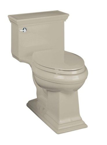 Buy KOHLER Memoirs Comfort Height Elongated Toilet with Stately Design, Sandbar #K-3453-G9