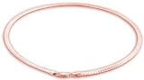 14K Rose Gold Plated Sterling Silver 18
