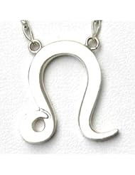 925 Sterling Silver Zodiac Leo Necklace