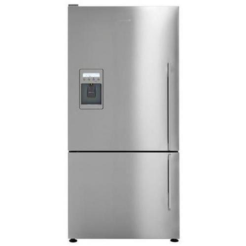 Fisher Paykel E522BLXFDU 17.6 cu ft Refrigerator - Stainless Flat Door Ice & Water Left Hinge