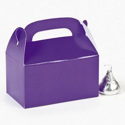 MINI PURPLE TREAT BOXES (2 DOZEN) - BULK