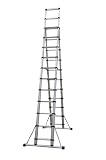 Telesteps 16S Combiladder 300-Pound Duty Rating 12-1/2-Foot Stepladder and 12-1/2-Foot Extension Ladder