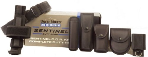 Uncle Mike's Sentinel Duty Gear Kit Box (Large, Black)