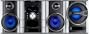 Sharp CD-SW 340 H Kompaktanlage (CD/WMA/MP3-Player, 5-fach CD-Wechsler, UKW/MW-Tuner, Kassettendeck, 2-Wege Lautsprecher) schwarz