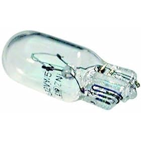 501 Capless Garden Light Bulbs 12v 5w x10 - Cars Side Lights
