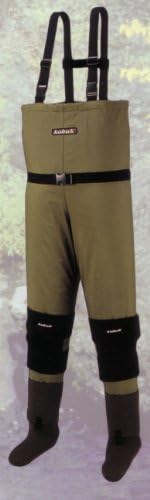 New Men Breathable Stocking Foot Fishing/Hunting Wader Size 2XL Olive Green