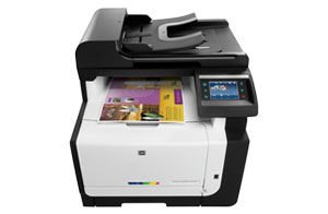 HP COLOR LASERJET CM1415FNW MFP PRINTER