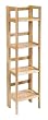 Winsome Wood Folding 4-Tier Shelf, Natural