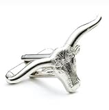 Longhorn Steer Texas Rancher Cufflinks Cuff Links