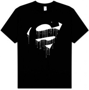  Superman Dripping Shield T-shirt