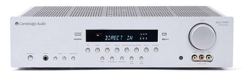 Cambridge - 340R - 5.1 HDMI AV Receiver - Silver