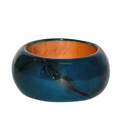 Skin Dyed Blue Bangle (ASEAN Agenda)