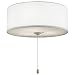 31iY9DgXWpL. SL75  Progress Lighting P2602 30 2 Light Kit with White Opal Glass For Use with P2500 and P2501 Ceiling Fans, White