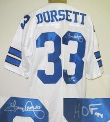 Tony Dorsett Signed Dallas Cowboys Jersey w/HOF 94