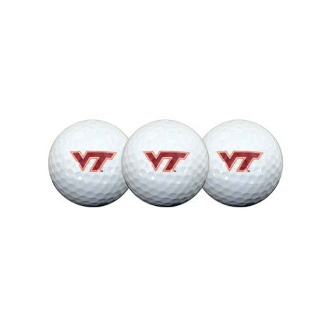 Virginia Tech Hokies Ncaa Golf Ball 3-pack