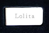 Chrome money clip - Engraved name: Lolita