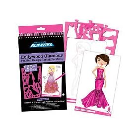  Project Runway Hollywood Glamour Fashion Design Sketch Portfolio