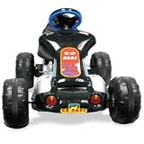 Go-Kart Pedal-Operated Ride-On Car - Silver