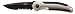 Knife, Ar 3.00, Black, Serrated Edge