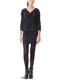 Calvin Klein Jeans Modern - Robe Manches 3/4 - Femme - Bleu Nuit - M