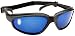Freedom Polarized Sunglasses Padded Frame Blue Mirror Lens