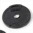 Troy Barbell 10 lbs Machined Rubber Grip Plate GO-010R