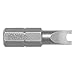 Screwdriver Bit, 10 Spanner, 1/4" Shank