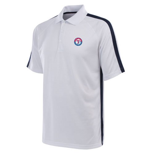 Texas Rangers Revel Performance Polo Shirt (White) - Medium