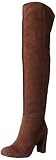 Nine West Women's Snowfall Suede Slouch Boot, Brown, 7.5 M US