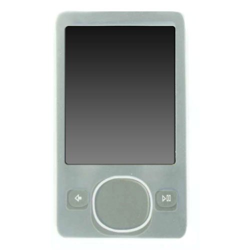 Clear (120GB) Microsoft Zune 120GB Case Deluxe Package Silicon Skin for Zune 80GB / Zune 120 GB, includes Armband and Screen Protector
