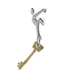 Black+Blum Jimmy Keyring 1-1/2 by 3-1/4 by 1/2-Inch Cast Aluminium Bottle Opener