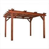 Handy Home 19489-4 Montego Bay Cedar Pergola