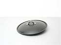 Alessi Mami Lid, Black, Aluminium, 24 cm (SG201/24)