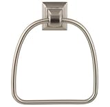 Baldwin Madison Collection, Stonegate Series - Solid Brass Bathroom Hand Towel Ring (Silver Not Being Sold, ONLY BRASS) -RETIRED-