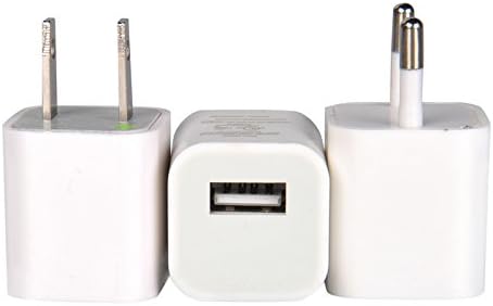 White Universal USB Port USB AC/DC Power Adapter Home Wall Charger Plug W/Easy Grip for iPhone 6/6 plus 5S 5 4S Samsung Galaxy S5 S4 S3