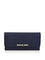 Michael Kors Cartera Continental (Azul Oscuro)