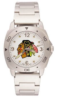 Chicago Blackhawks Ladies Pro Stainless Steel Watch