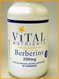 Vital Nutrients Berberine 200mg 60 Capsules