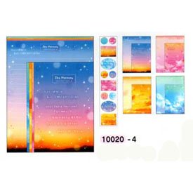 Childrens Toyshop  Toys : Q-lia - Sky Harmony Letter Set With Stickers