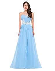 Strapless Chiffon/Satin Sequined Lace-Up Beaded Sweetheart Evening Dress/Prom Dress/Party Dress 