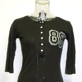 Buy Rolling Stones Vintage WoMens Tour Henley T-shirt by Junk Food Clothing by Junk Food