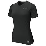 Nike Women's Core Fitted Short Sleeve V-Neck