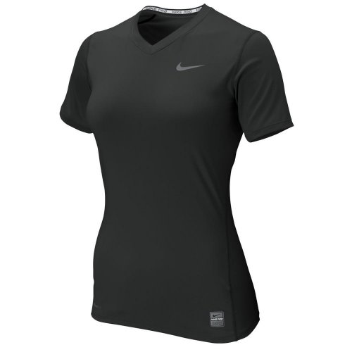 Nike Women's Core Fitted Short Sleeve V-Neck