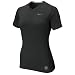 Nike Women's Core Fitted Short Sleeve V-Neck