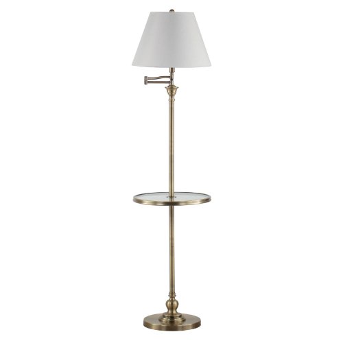 Side Tables with Lamps Attached