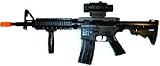 Toy Gun m16A4 Electronic Sound Rifle With ScopeIMAGE