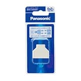 パナソニック モジュラダブルコネクタ 6極2心 ミルキーホワイト WHT4522P